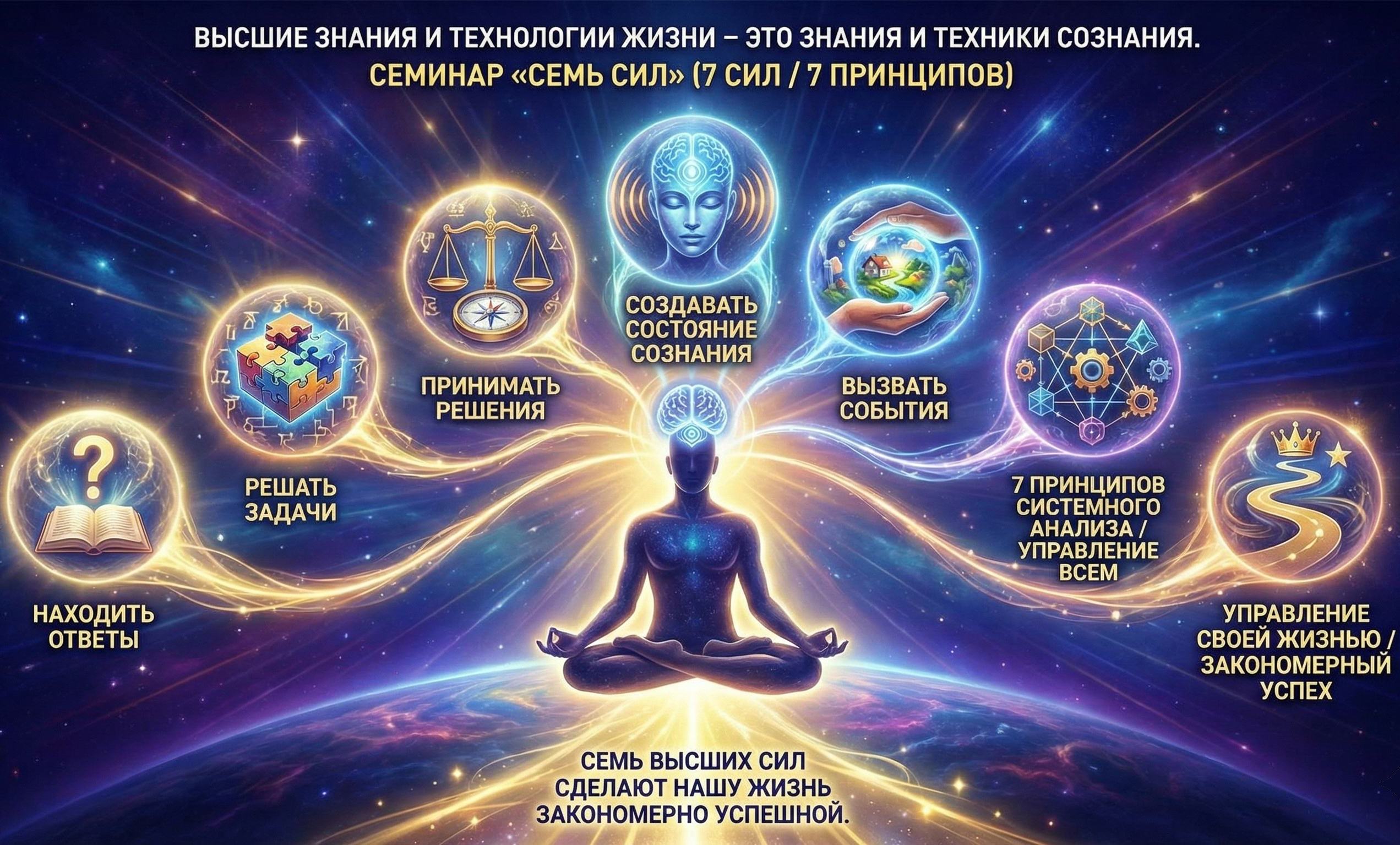 ««« семинар Семь Высших Сил жизни – АнтінКузнецов ШколаВедаврата »»»